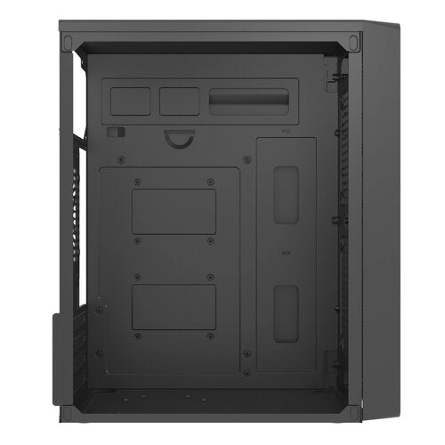 GABINETE ACTECK KIOTO GC220F / MINI TORRE / MICRO ATX, MINI ITX / FUENTE 500W INCLUIDA / SOPORTE PARA VENTILADORES / METAL / NEGRO / AC-939539