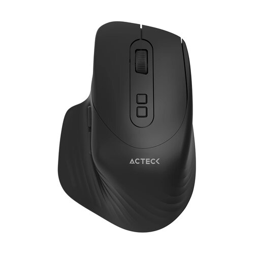KIT ACTECK CREATOR KREA MK755 / TECLADO Y MOUSE / INALAMBRICO DUAL / MULTIDISPOSITIVO / RECARGABLE / DONGLE USB BT / WIN - MAC / ESPAÑOL / 118 TECLAS / 2000 DPI / OPTICO / NEGRO - GRIS / AC-940160