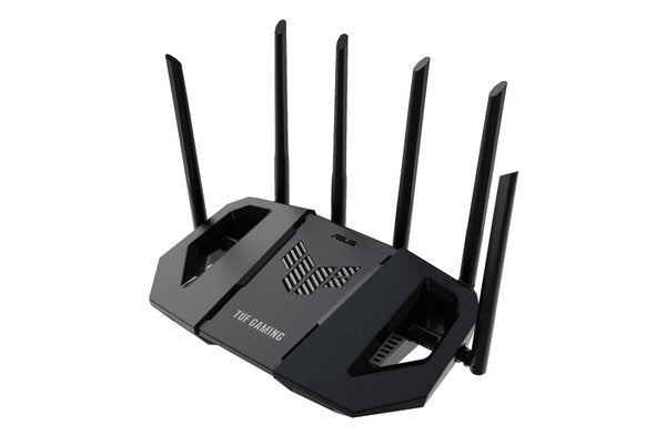 ROUTER ASUS TUF-BE6500 /688-5764MBPS /2.4 Y 5GHZ /1X WAN /3X LAN /6X ANTENAS EXT /WIFI 7 /MU-MIMO /OFDMA /AIMESH /GAMING