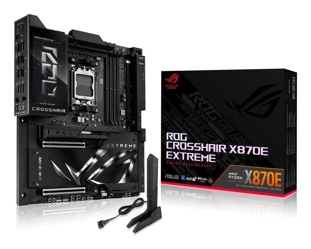 MB ASUS X870 AMD S-AM5 9A GEN /4X DDR5 8000 /HDMI /2X DP TIPO-C /5X M.2 /8X USB 3.2 /WIFI 7 /BLUETOOTH /E-ATX /GAMA ALTA /GAMER