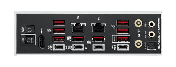 MB ASUS X870 AMD S-AM5 9A GEN /4X DDR5 8000 /HDMI /2X DP TIPO-C /5X M.2 /8X USB 3.2 /WIFI 7 /BLUETOOTH /E-ATX /GAMA ALTA /GAMER