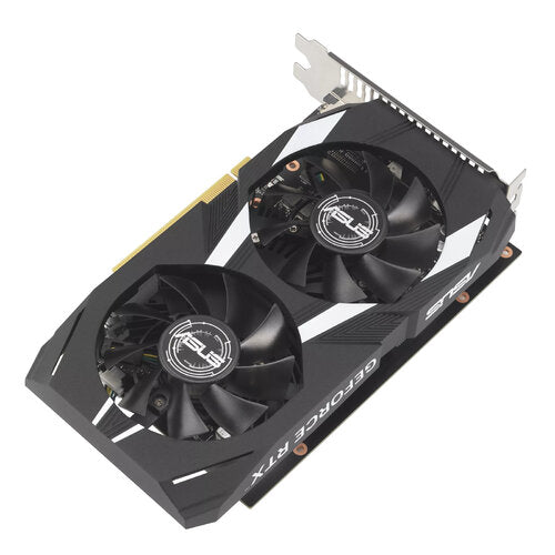 TARJETA DE VIDEO ASUS NVIDIA RTX3050 /PCIE X16 4.0 /6GB GDDR6 /HDMI /DP /DVI-D /ESTANDAR /GAMA MEDIA
