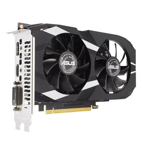 TARJETA DE VIDEO ASUS NVIDIA RTX3050 /PCIE X16 4.0 /6GB GDDR6 /HDMI /DP /DVI-D /ESTANDAR /GAMA MEDIA