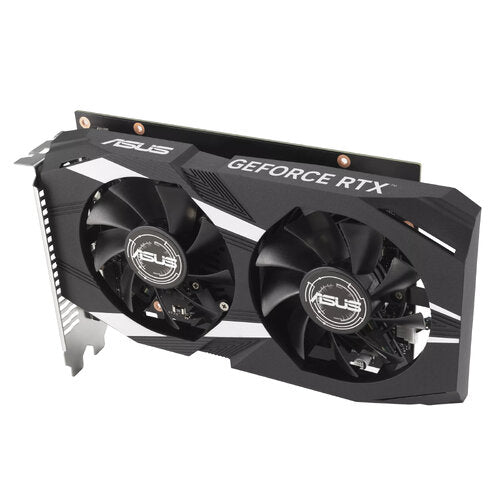 TARJETA DE VIDEO ASUS NVIDIA RTX3050 /PCIE X16 4.0 /6GB GDDR6 /HDMI /DP /DVI-D /ESTANDAR /GAMA MEDIA