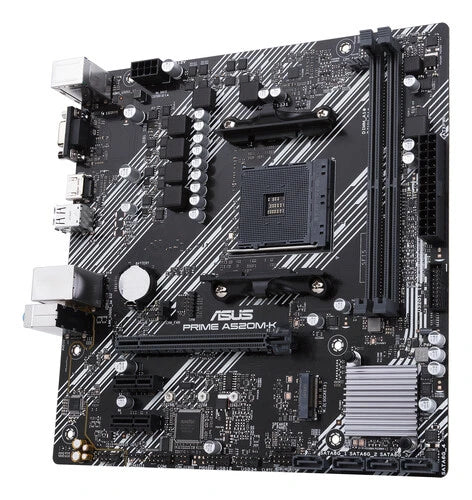 MB ASUS A520 AMD S-AM4 5A GEN /2X DDR4 3200 /HDMI 2.1 /M.2 /4X USB3.2 /MICRO ATX /GAMA BASICA