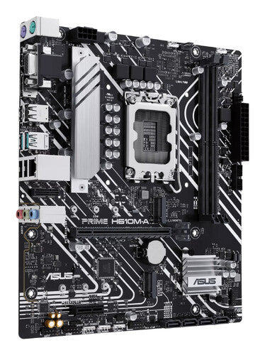 MB ASUS H610 INTEL S-1700 12A GEN/2X DDR4 2666/HDMI/D-SUB/M.2/2X USB3.2/MICRO ATX/GAMA BASICA