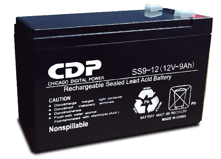 Batería para No Break CDP SLB12-9 Bateria de Plomo acido - seca sellada 12Vdc-9Ah