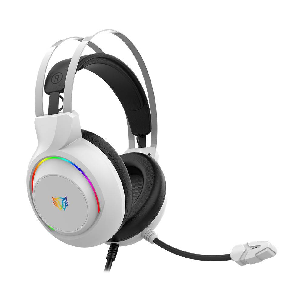 Headset Gaming Alambrico Hesix II HS688 Balam Rush Azender Series Sonido Envolvente - Alta Voces 50mm, Microfono Omnidireccional, Conexión 3.5mm + USB Largo