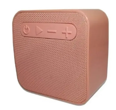 Bocina Inalámbrica Highlink Color Rosa - Radio FM, Lector USB, Lector Micro SD, Batería Recargable, Portátil, Ligera