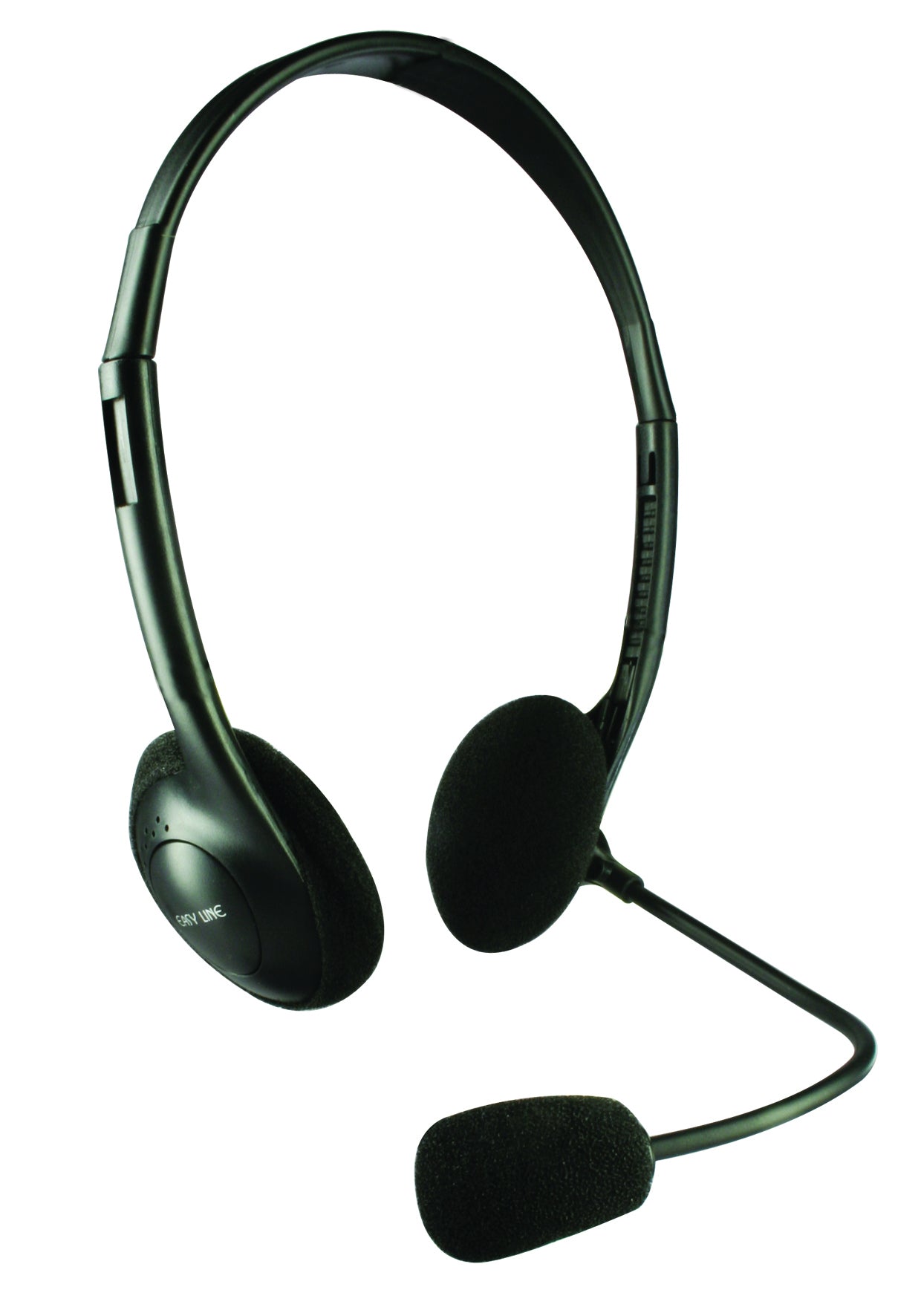 Audífono Easy Line EL-993148 - Diadema, Negro