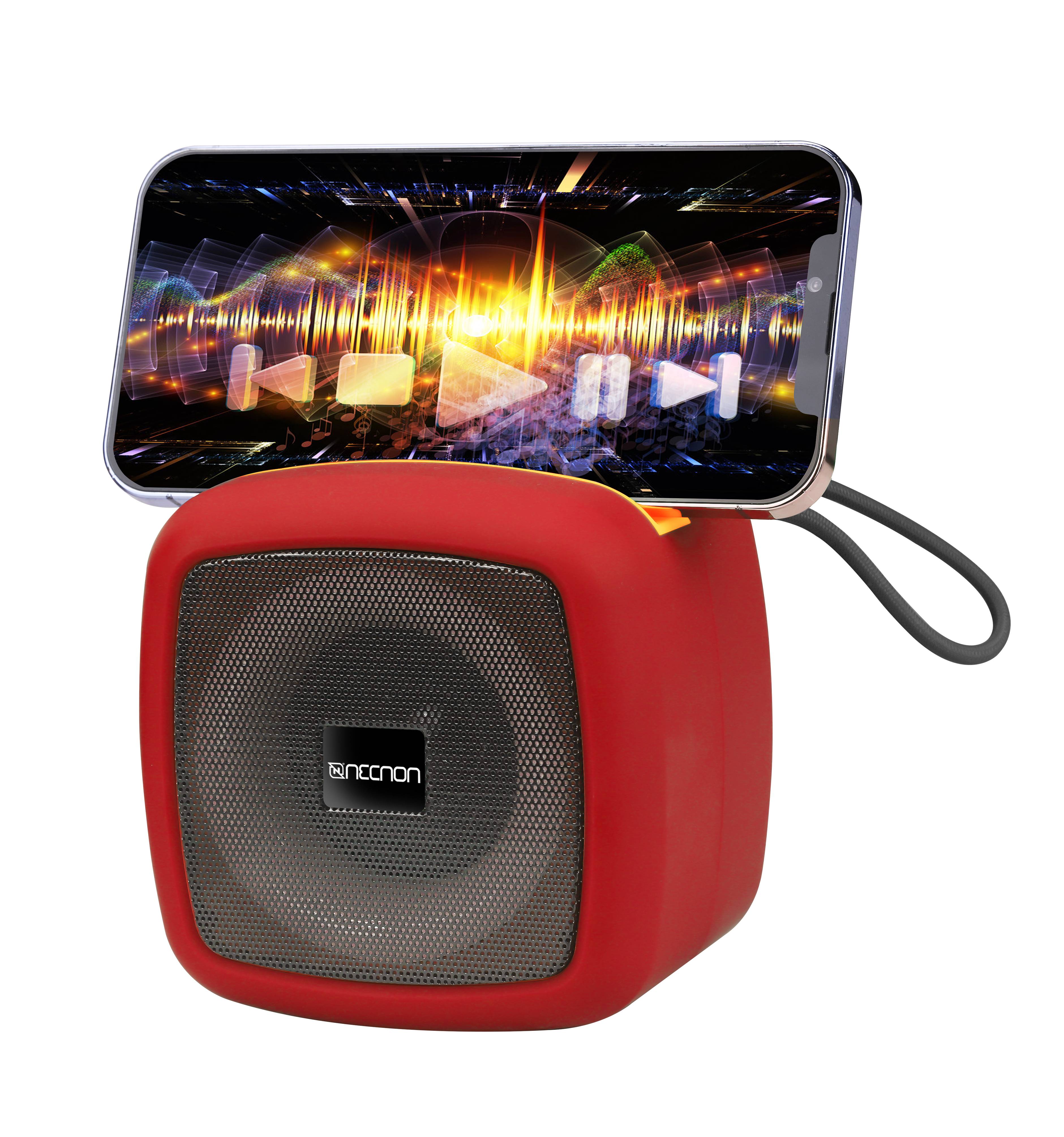BOCINA PORTATIL ROJO NB-09 -