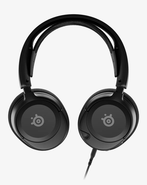 Auriculares Gaming Arctis Nova 1. Controladores de Alta fidelidad. Audio Espacial de 360°. Micrófono con cancelación de Ruido. PC - PS5/PS4, Switch, Xbox -