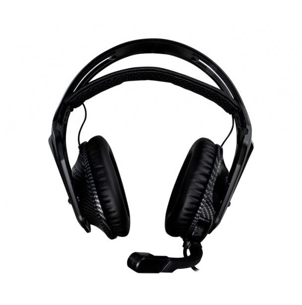 Diadema GAME FACTOR HSG500 - Negro, Alámbrico, 3.5 mm, 1, 5 m