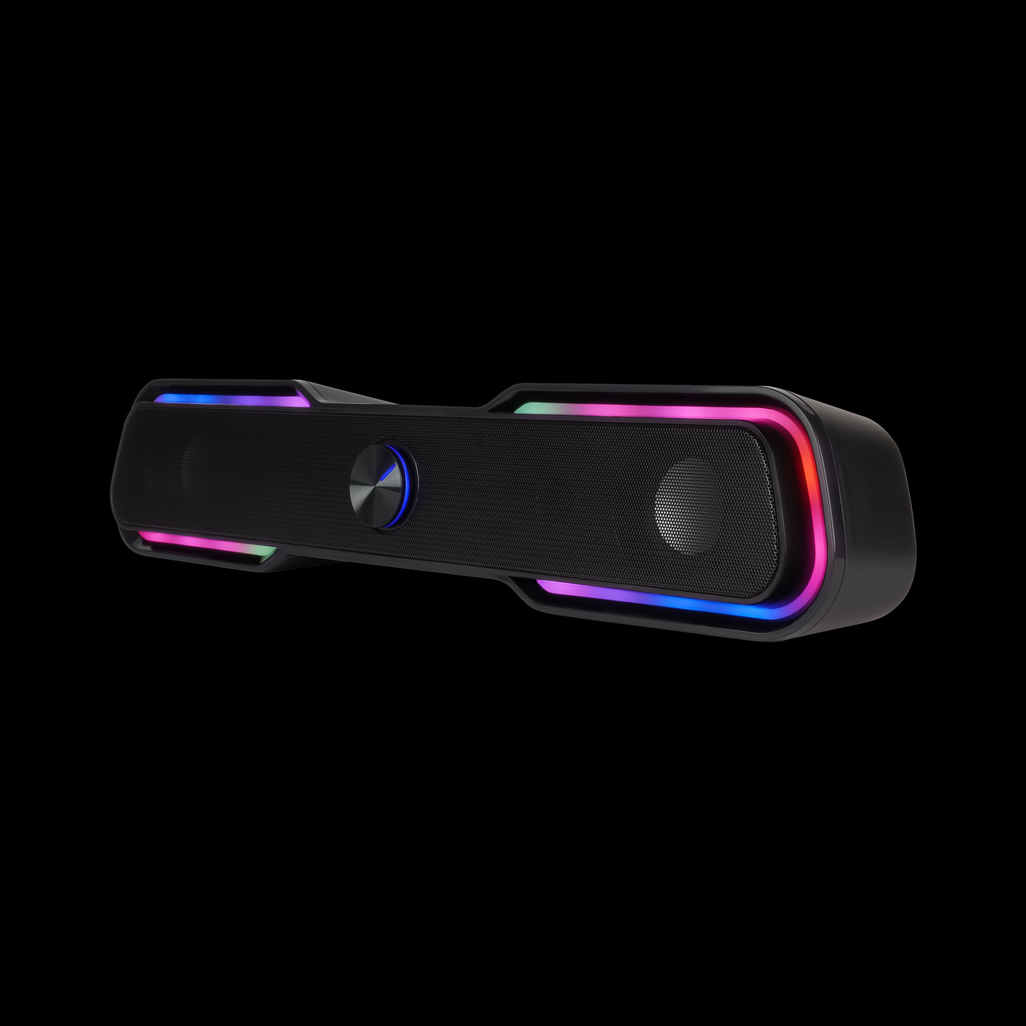 Bocinas Start The Game BSP-350 Bluetooth/3.5Mm - Usb, Iluminación Rgb, Negro