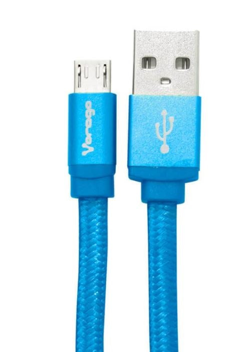 Cable USB VORAGO CAB-113 - 1 m, Azul