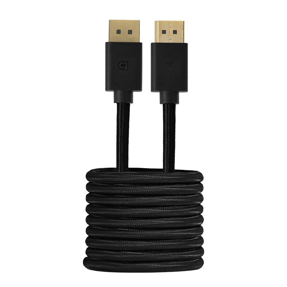 Cable DISPLAYPORT Vorago GAME FACTOR DTD400 Cable DP 1.4 a DP 1.4 - 4k ULTRAHD hasta 2160p, 32 Gbps