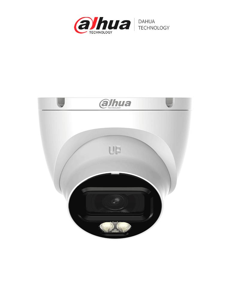 Cámara Domo Dahua Technology HDW1209TLQN-A-LED-0280B-S3 - 1920 x 1080 Pixeles, 2 MP