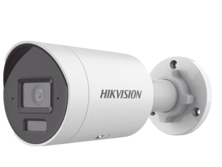 Dual Light + 2 Micrófonos Integrados] Bala IP 4 Megapixel / Lente 2.8 mm / 40 mts Luz Blanca + 40 mts IR / ACUSENSE / Exterior IP67 -