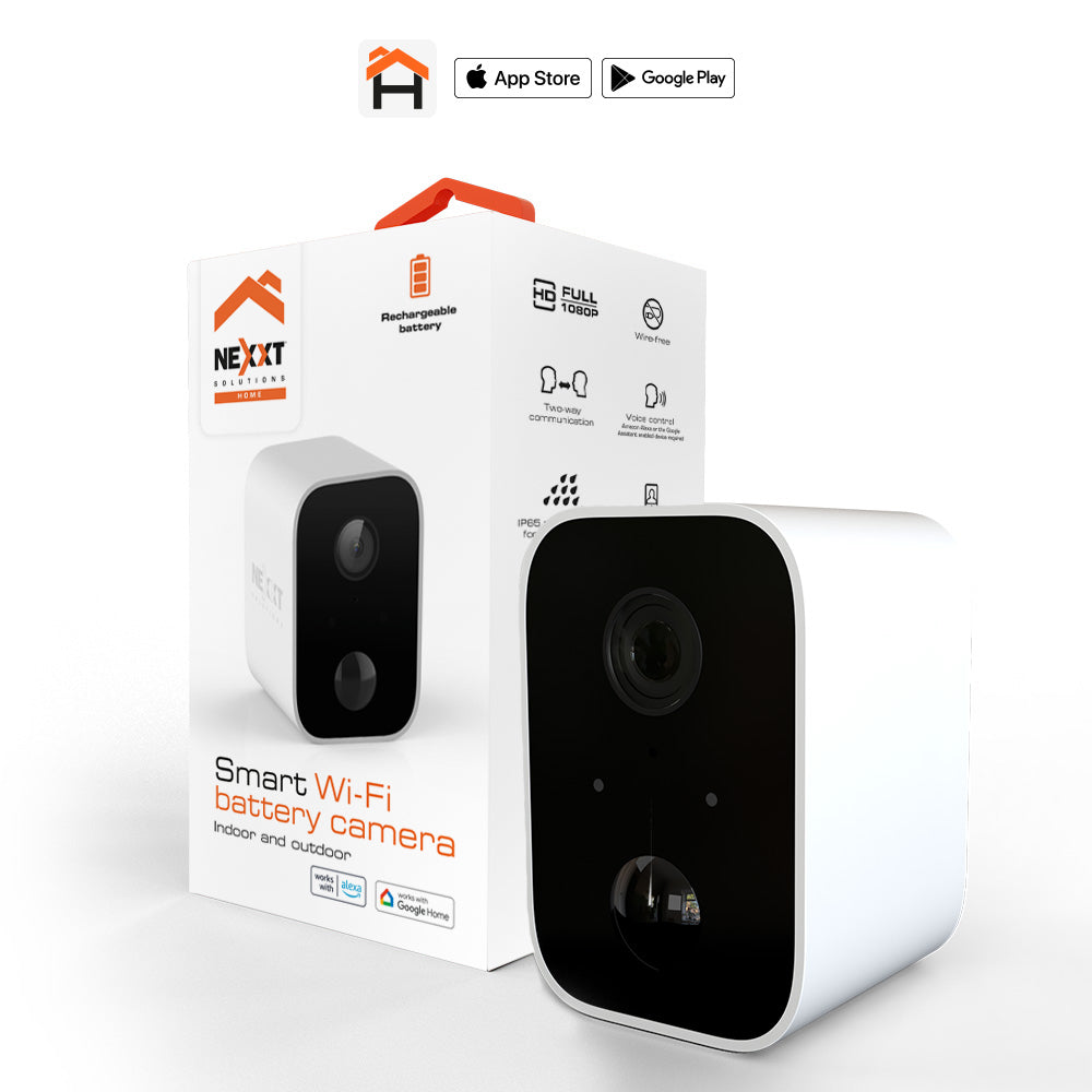 Camara para exterior e interior con bateria 1080p -