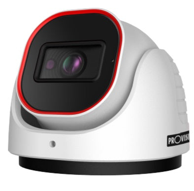 Cámara Domo PRO Marca Provision (DI-350A-28) - Cámara domo AHD 5 MP, TVI 5 MP / 4MP CVI, Lente Fijo 2.8 (91°) mm