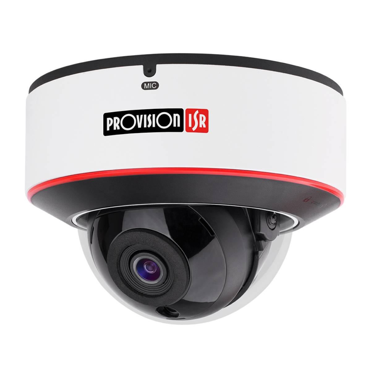 Cámara Domo IP PROVISION ISR DAI-320IPEN-28-V4 Domo-IK10 - 2MP, IR-20mts, Lente-3.6mm, PoE, H.265-Smart, IP67, Onvif, SD-Card-128GB, Analiticos + Reconocimi