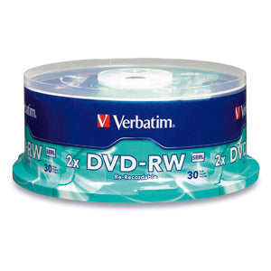 Disco DVD-R VERBATIM - DVD-RW, 30, 120 min
