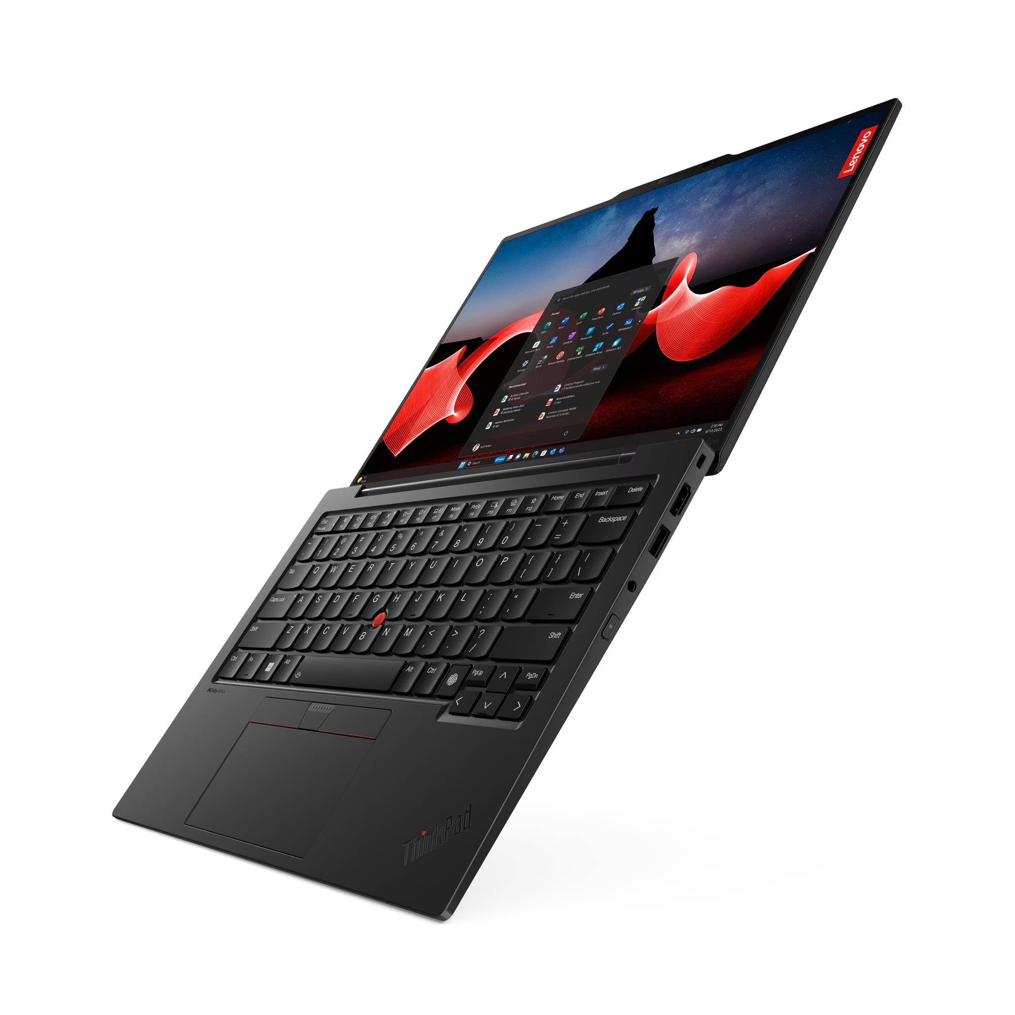Laptop ThinkPad X1 Carbon Gen 12 - Pantalla 14 Pulgadas, Intel Core Ultra 7 155H, 32GB, 1 TB SSD, Windows 11 Pro, 3 años de garantia