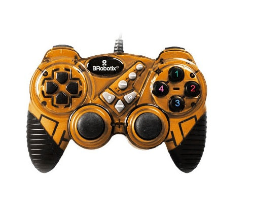 Control para Juegos Rumblepad BROBOTIX 751899C - Gamepad, PC, Analógico/Digital, 10 botones, Alámbrico