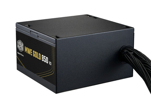 FUENTE DE PODER COOLER MASTER 850W MWE V3 ATX 3.1/80PLUS GOLD CERTIFICADA/NO MODULAR/GAMER
