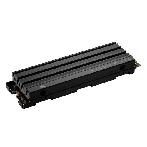 UNIDAD DE ESTADO SOLIDO INTERNO CORSAIR MP600 ELITE 1TB  M.2 2280  NVME PCIE GEN 4X4  LECTURA 7000MB/S ESCRIT 6200MB/S  DISIPADOR  (CSSD-F1000GBMP600EHS)
