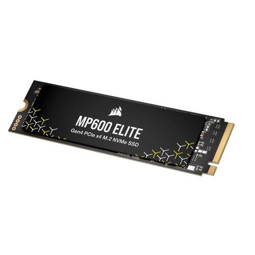 UNIDAD DE ESTADO SOLIDO INTERNO CORSAIR MP600 ELITE 1TB M.2 2280  NVME PCIE GEN 4 LECTURA 7000MB/S ESCRIT 6200MB/S SIN DISIPADOR  (CSSD-F1000GBMP600ENH)