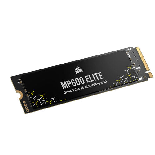 UNIDAD DE ESTADO SOLIDO INTERNO CORSAIR MP600 ELITE 1TB M.2 2280  NVME PCIE GEN 4 LECTURA 7000MB/S ESCRIT 6200MB/S SIN DISIPADOR  (CSSD-F1000GBMP600ENH)