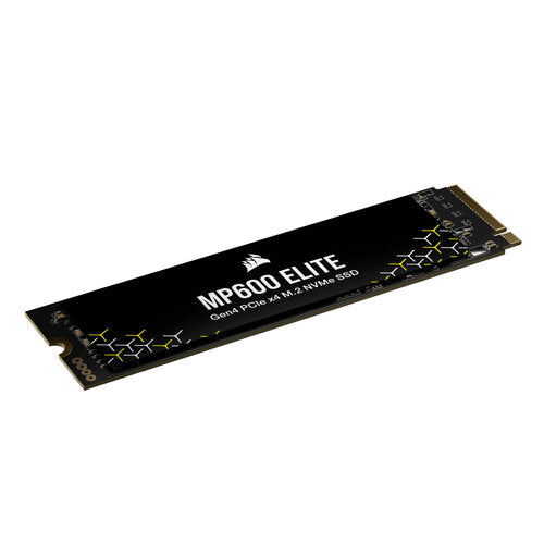 UNIDAD DE ESTADO SOLIDO INTERNO CORSAIR MP600 ELITE 1TB M.2 2280  NVME PCIE GEN 4 LECTURA 7000MB/S ESCRIT 6200MB/S SIN DISIPADOR  (CSSD-F1000GBMP600ENH)