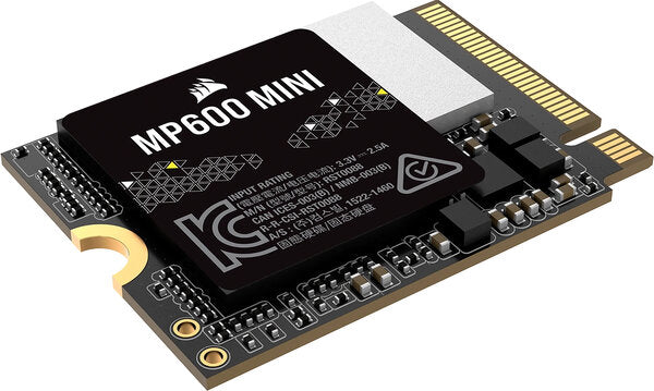 UNIDAD DE ESTADO SOLIDO INTERNO CORSAIR MP600  MINI 2TB M.2 2230 NVME PCIE GEN X4 LECTURA 7000MB/S  ESCRIT  6200MB/S CSSD-F2000GBMP600MNR2