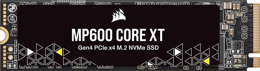 UNIDAD DE ESTADO SOLIDO INTERNO CORSAIR MP600 CORE XT 4TB M.2 2280  NVME PCIE GEN 4 LECTURA 05,000MB/S ESCRIT 4,400MB/S  (CSSD-F4000GBMP600CXT)