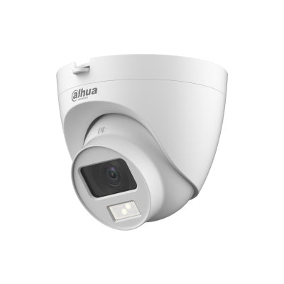 CAMARA ANALOGA/DAHUA/ HAC-HDW1200CLQN-IL-A/ DOMO DE 2 MP/ ILUMINACION DUAL INTELIGENTE + FULLCOLOR/ LENTE DE 2.8 MM/ 102 GRADOS DE APERTURA/ 20 METROS DE IR Y LUZ VISIBLE/ MICROFONO INTEGRADO/ IP67/