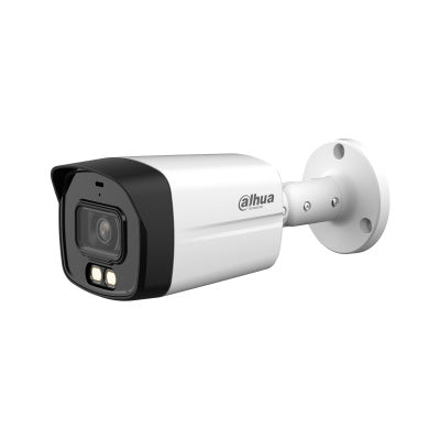 CAMARA ANALOGA HD/DAHUA /HAC-HFW1809TLM-A-LED /BULLET 4K FULL COLOR/ 8 MEGAPIXELES/ LENTE DE 2.8MM/ 106 GRADOS DE APERTURA/ MICROFONO INTEGRADO/ 40MTS DE ILUMINACION/ SUPER ADAPT/ WDR DE 120 DB/ IP67