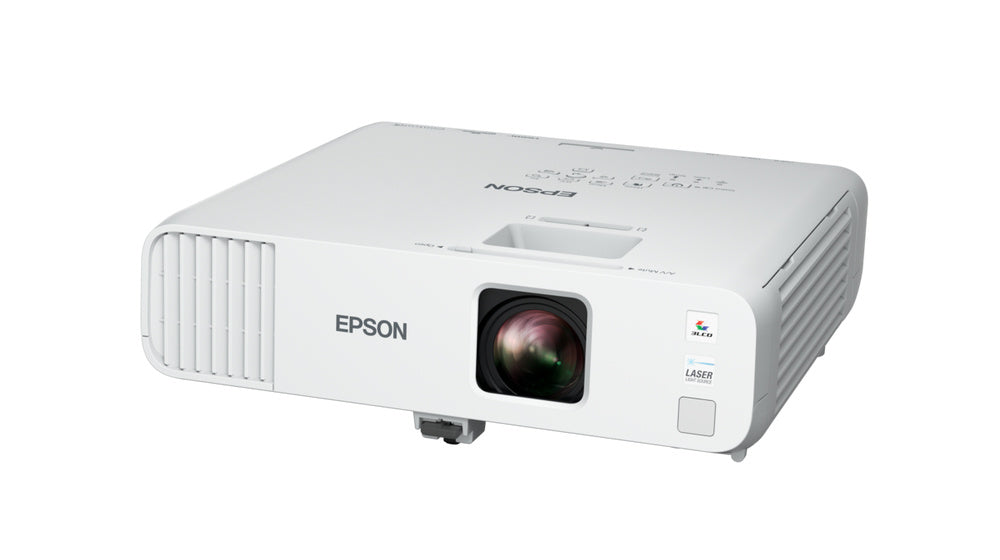 VIDEOPROYECTOR EPSON POWERLITE L260F, 3LCD, FULL HD, 4600 LUMENES, RED, USB, HDMI, WIFI, MIRACAST LASER.