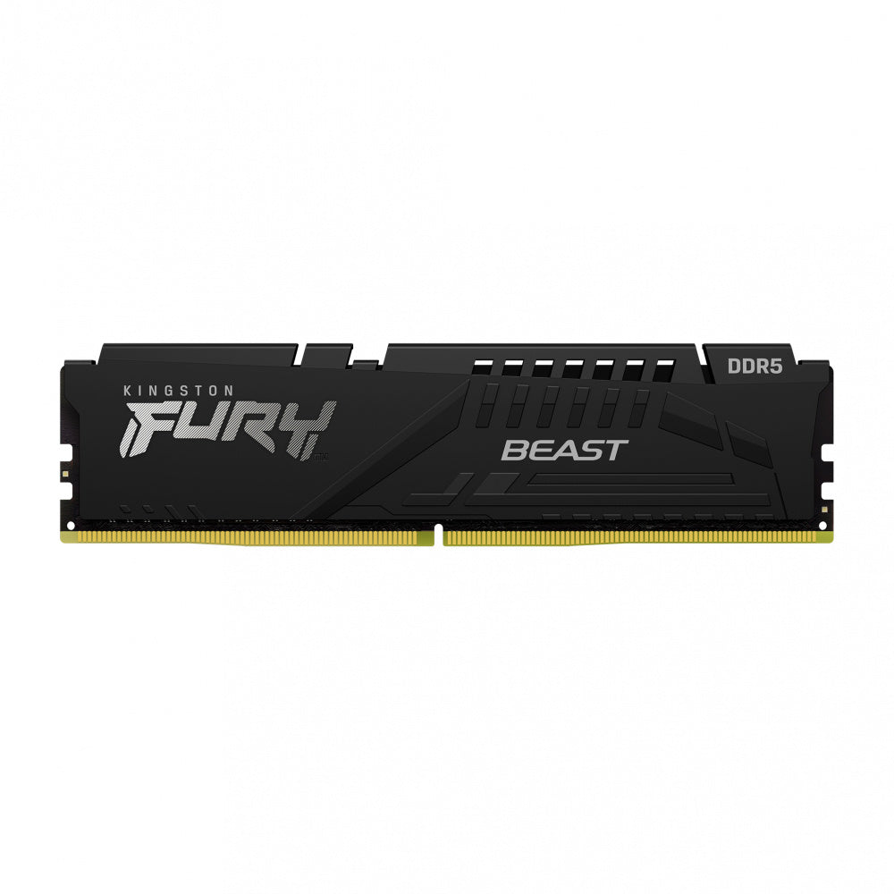 MEMORIA RAM KINGSTON FURYBEAST DDR5 BLACK 32GB 5200MHZ CL40KF552C40BB-32