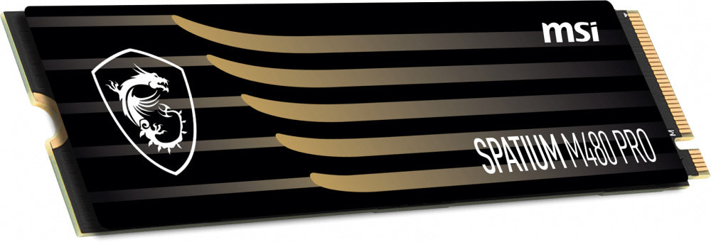 UNIDAD DE ESTADO SOLIDO SSD INTERNO MSI SPATIUM M480 1 TB M.2 2280 PCIE GEN4X4, NVME 1.4 LEC 7400/ ESC 6000 MB/S SPATIUM M480 PCIE 4.0 NVME M.2 1 TB