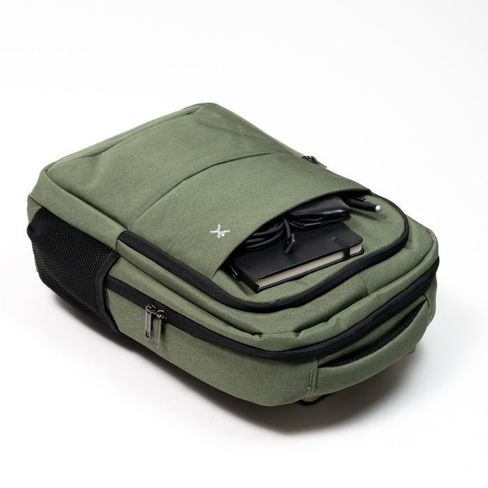 MOCHILA PERFECT CHOICE PARA LAPTOP DE 15.6 PULGADAS TROVA - VERDE