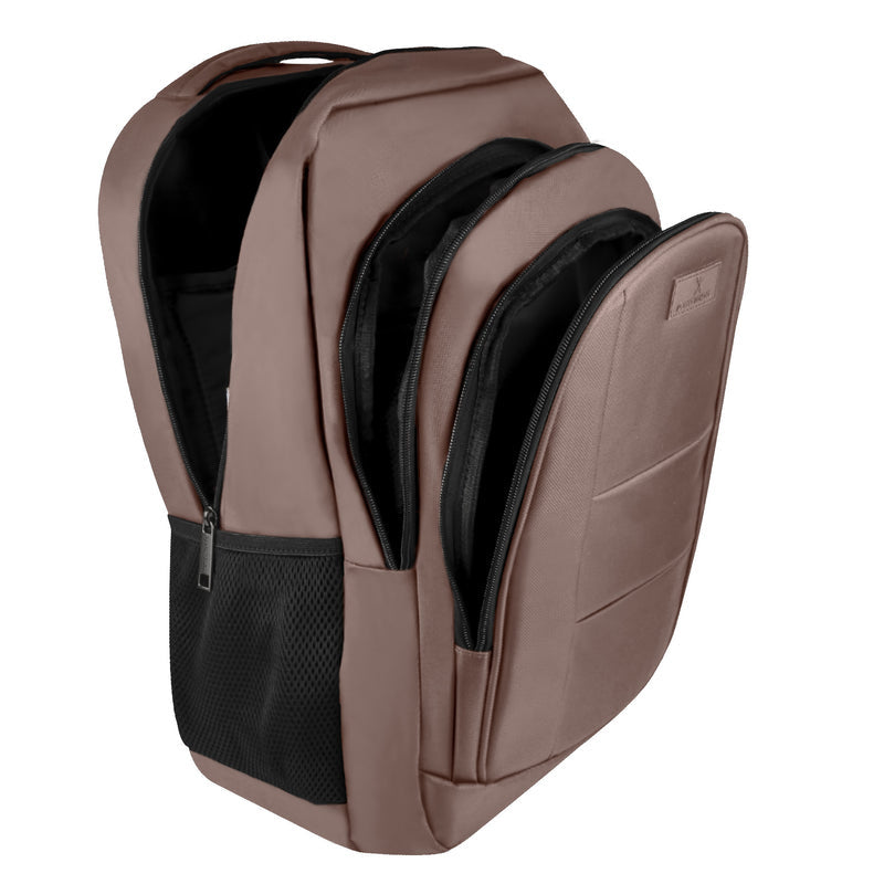 MOCHILA PERFECT CHOICE PARA LAPTOP 15.6 - 17 PULGADAS COMFORT - TAUPE