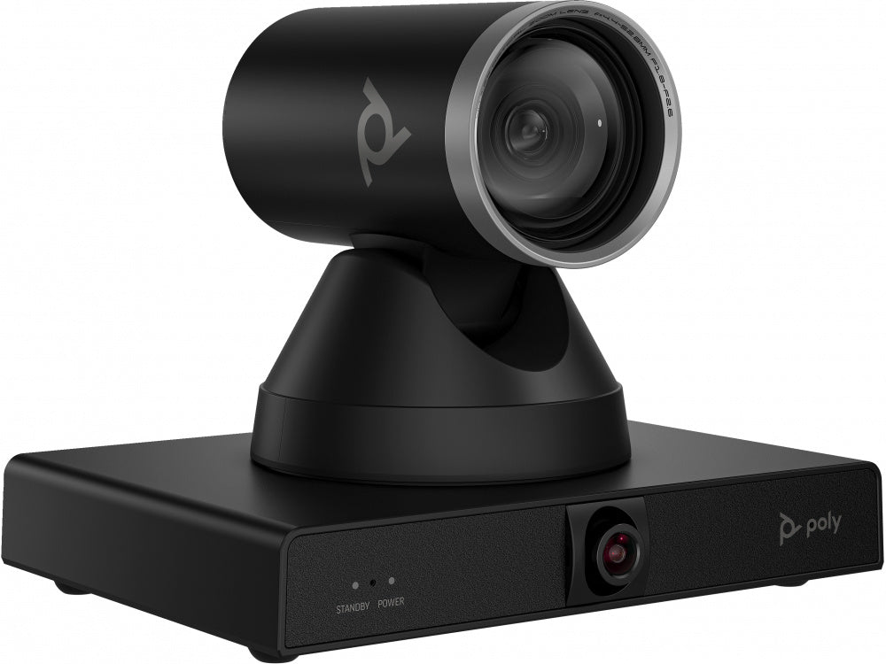 CAMARA DE VIDEOCONFERENCIA HP POLY 9W1A6AA E60/CMARA 360 GRADOS 4K MPTZ CON ZOOM PTICO DE 12X TECNOLOGIA DE SEGUIMIENTO DE ORADOR ENCUEDRE DE GRUPO