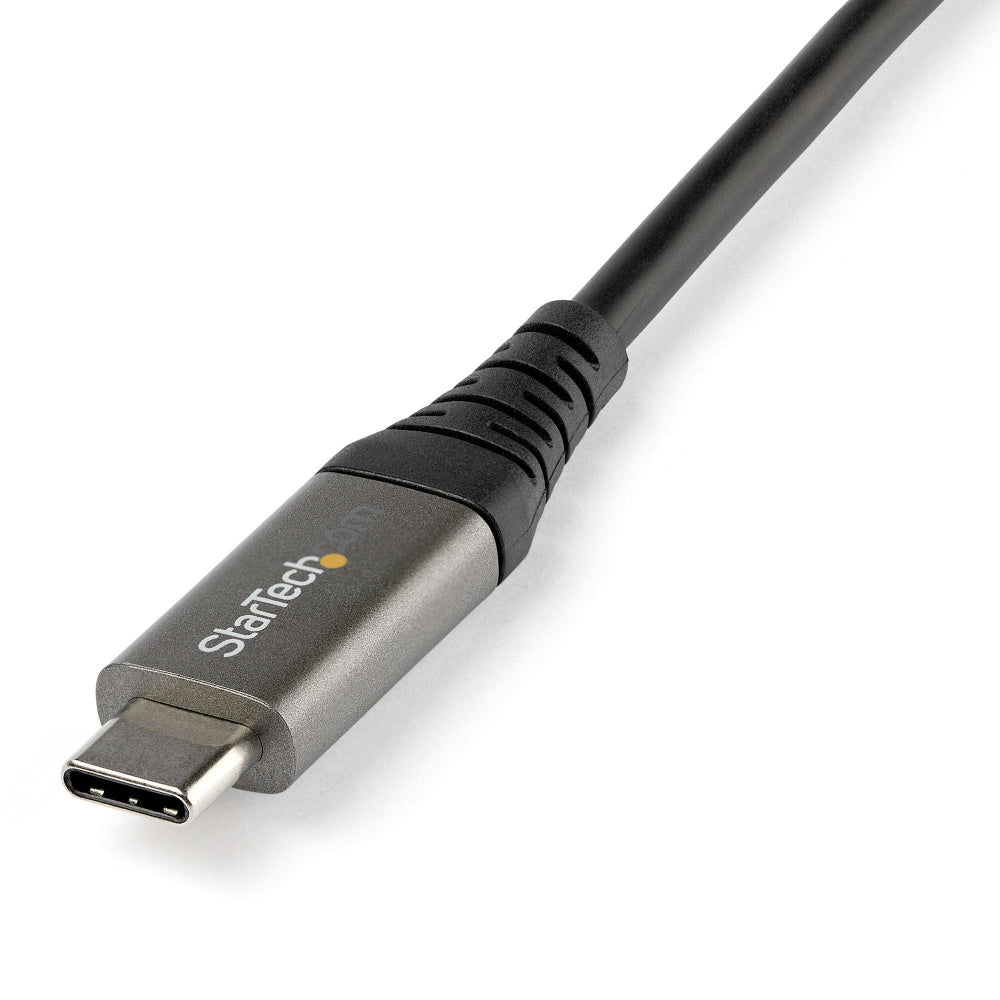 ADAPTADOR STARTECH.COM MULTIPUERTOS USB C - USB-C A HDMI 2.0 4K 60HZ, PD CON PASO DE 100W - HUB USB DE 3 PUERTOS DE 10GBPS - MINI DOCKING STATION USB TIPO C PORTATIL - CABLE DE 25CM