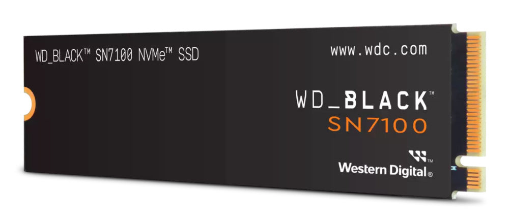 UNIDAD DE ESTADO SOLIDO SSD INTERNO WD BLACK SN7100 2TB M.2 2280 NVME PCIE GEN4 LECT.7250MB/S ESCRIT.6900MB/S WDS200T4X0E