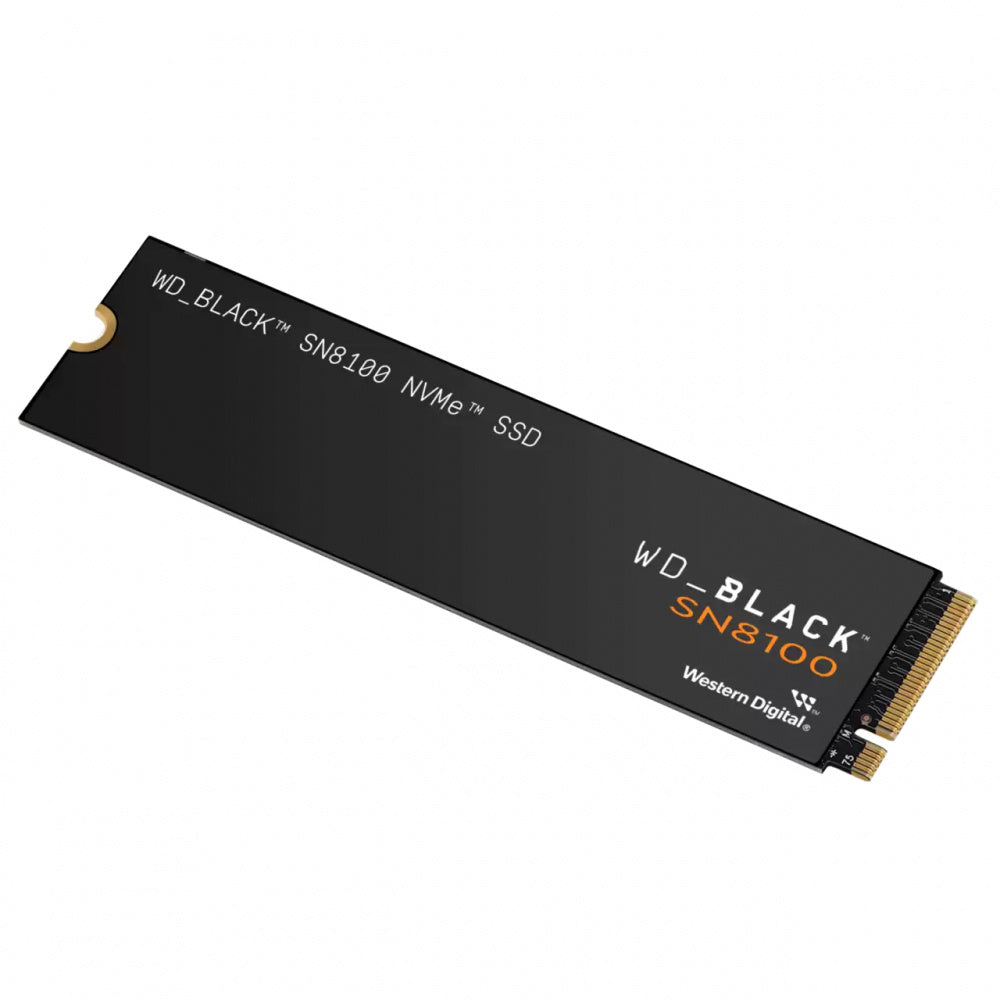 UNIDAD DE ESTADO SOLIDO SSD INTERNO WD BLACK SN8100 4TB M.2 2280 NVME PCIE GEN5 LECT.14900MB/S ESCRIT.14000MB/S WDS400T1X0M-00CMT0