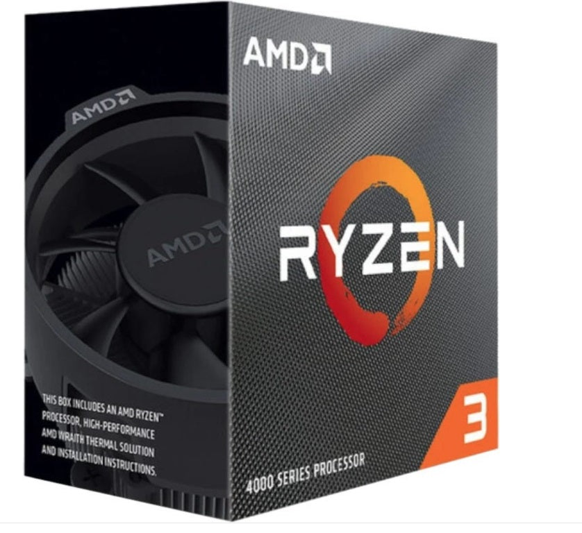 Procesador RYZEN 3 4100 4 CORE 4GHZ RETAIL -