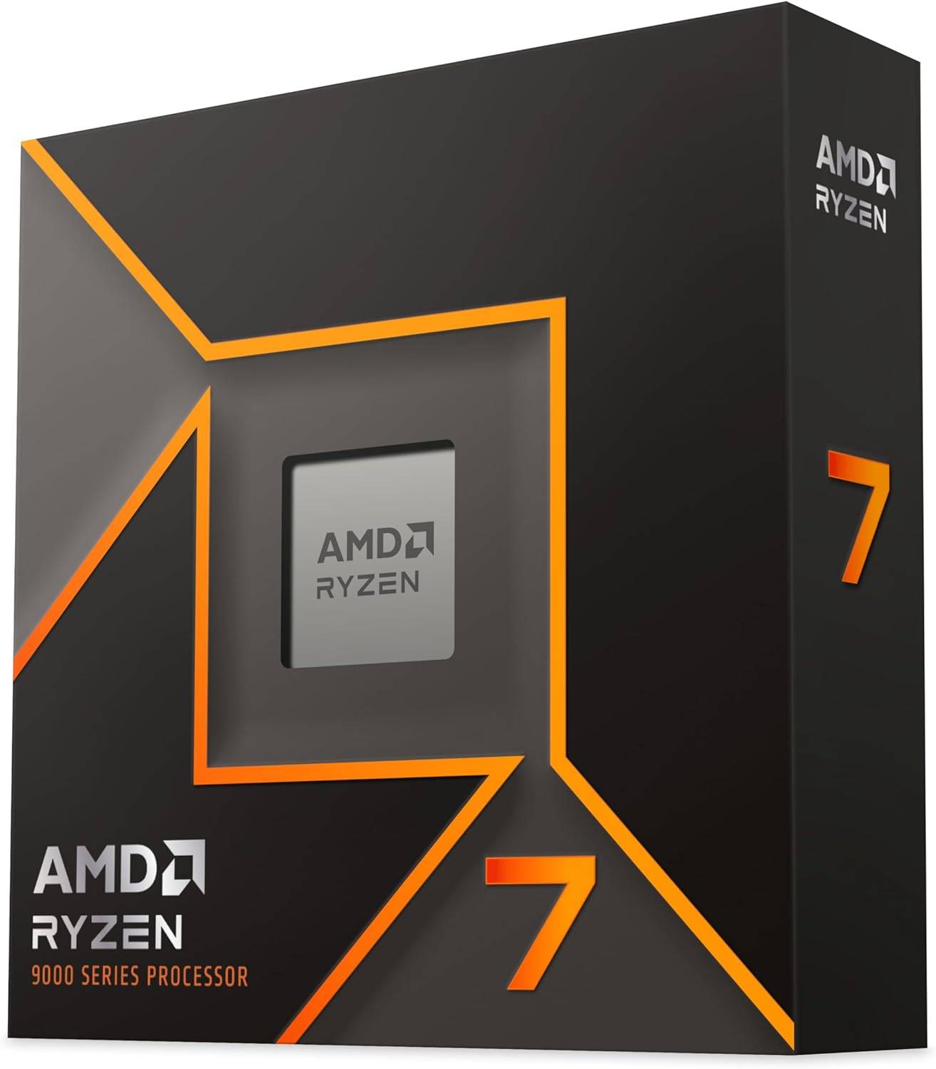 AMD RYZEN 7 9700X - 8 núcleos, socket AM5, No incluye ventilador, Con gráficos incluidos.