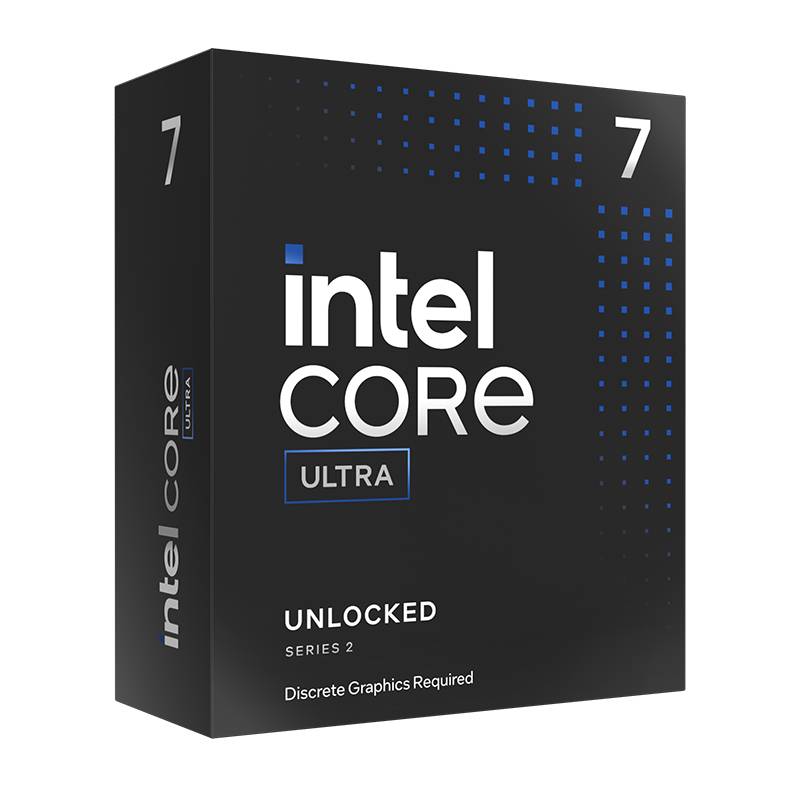 Procesador Gaming Intel® Core™ ULTRA 7 -  265KF de 5.5 GHz Max Turbo - 20 Core, 30Mb Cache, requiere GRÁFICO Y DISIPADOR (MOTHERBOARD LGA 1851)