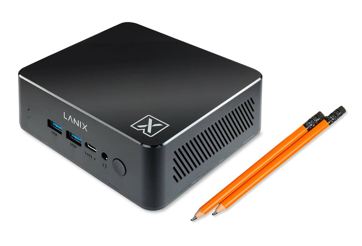 Computadora Lanix Titan Mini. 41946. Procesador: AMD Ryzen 5 3500U - Dual Core, Hasta 2.6 GHz, 3.5GHZ